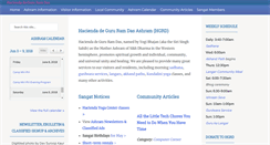 Desktop Screenshot of espanolaashram.com